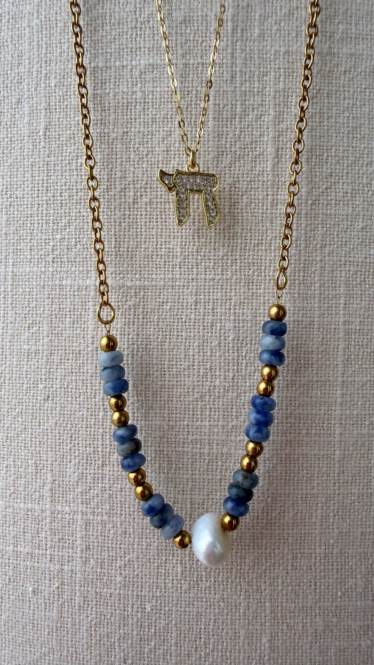 Chai Necklace | Gold or Silver