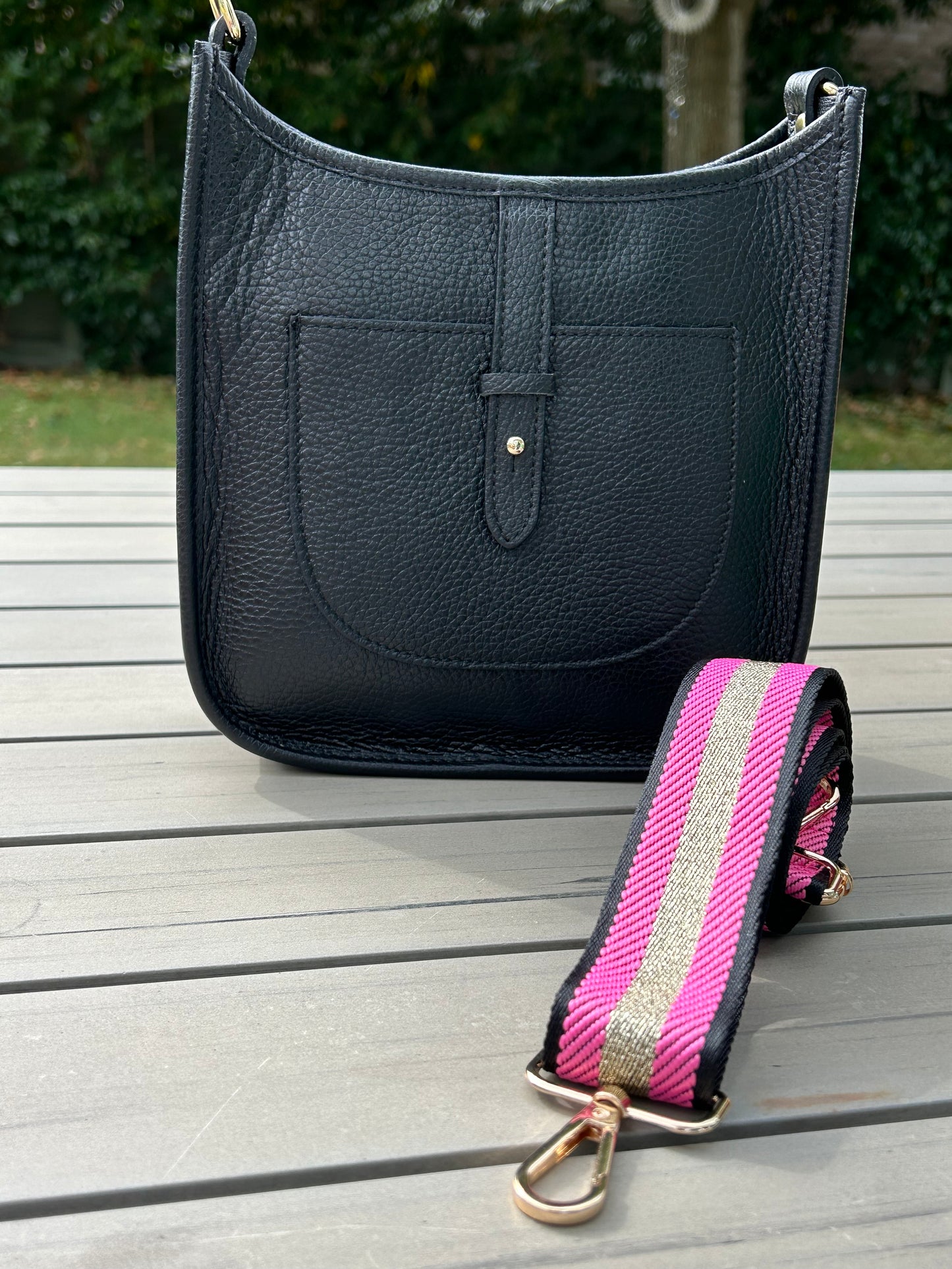Stripe Bag Strap | Pink