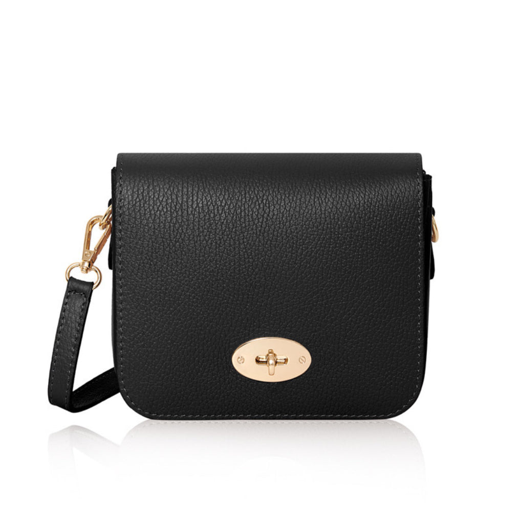 Palermo Leather Bag | Black