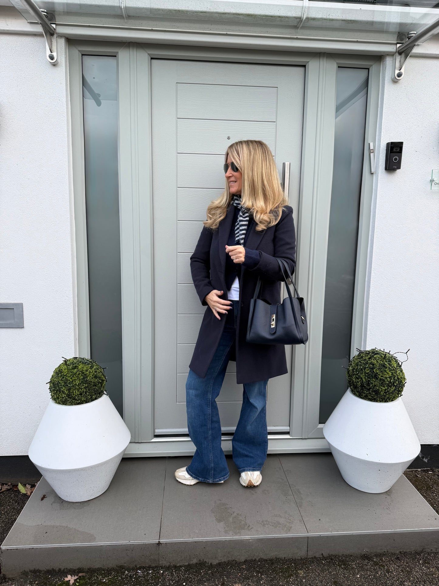 Amalfi Multi Compartment Bag | Navy