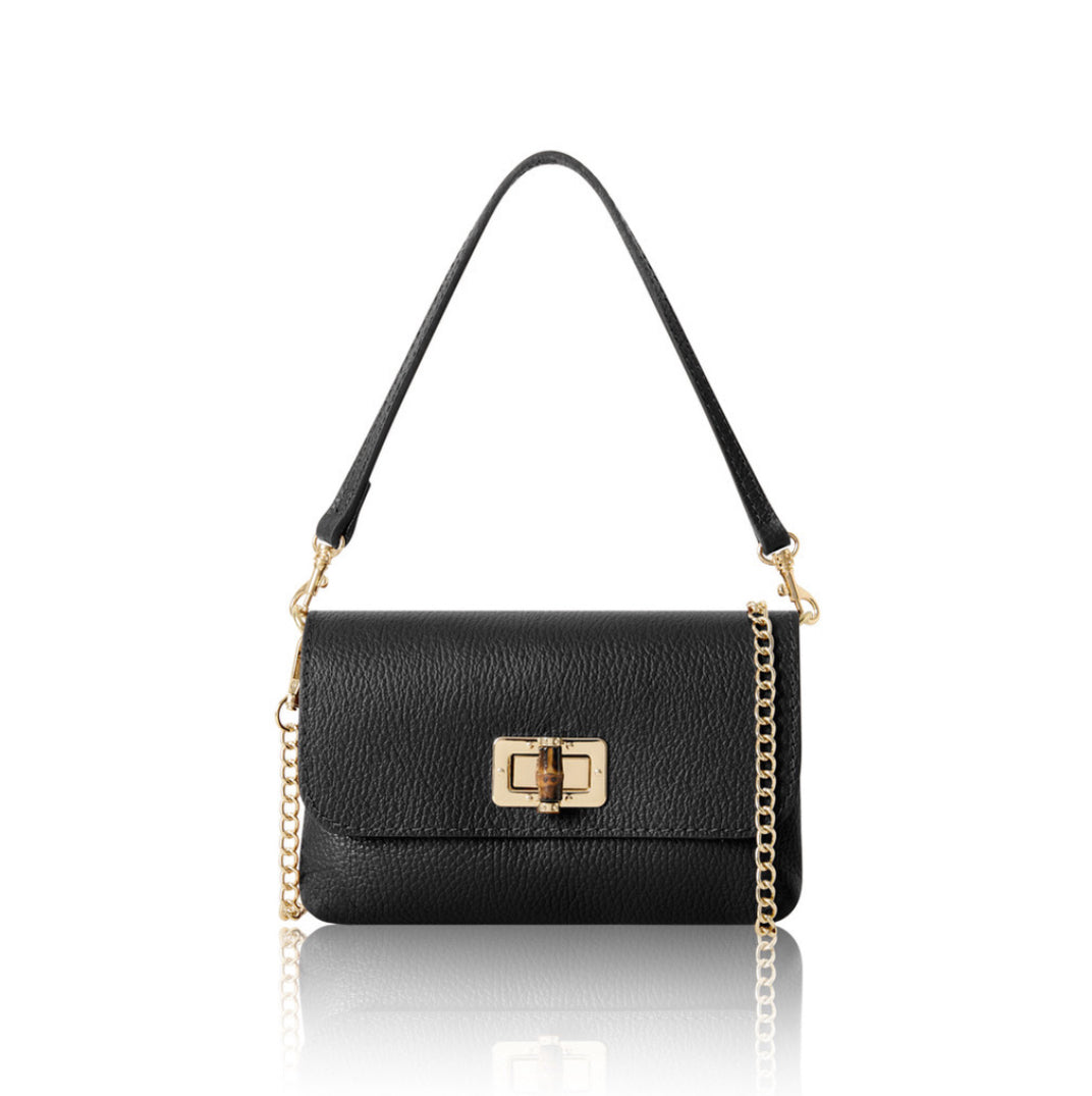 Emilia 3-in-1 Leather Bag | Gold