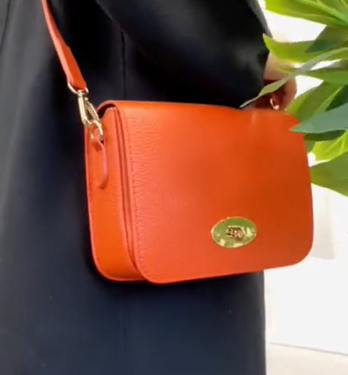 Palermo Leather Bag | Black