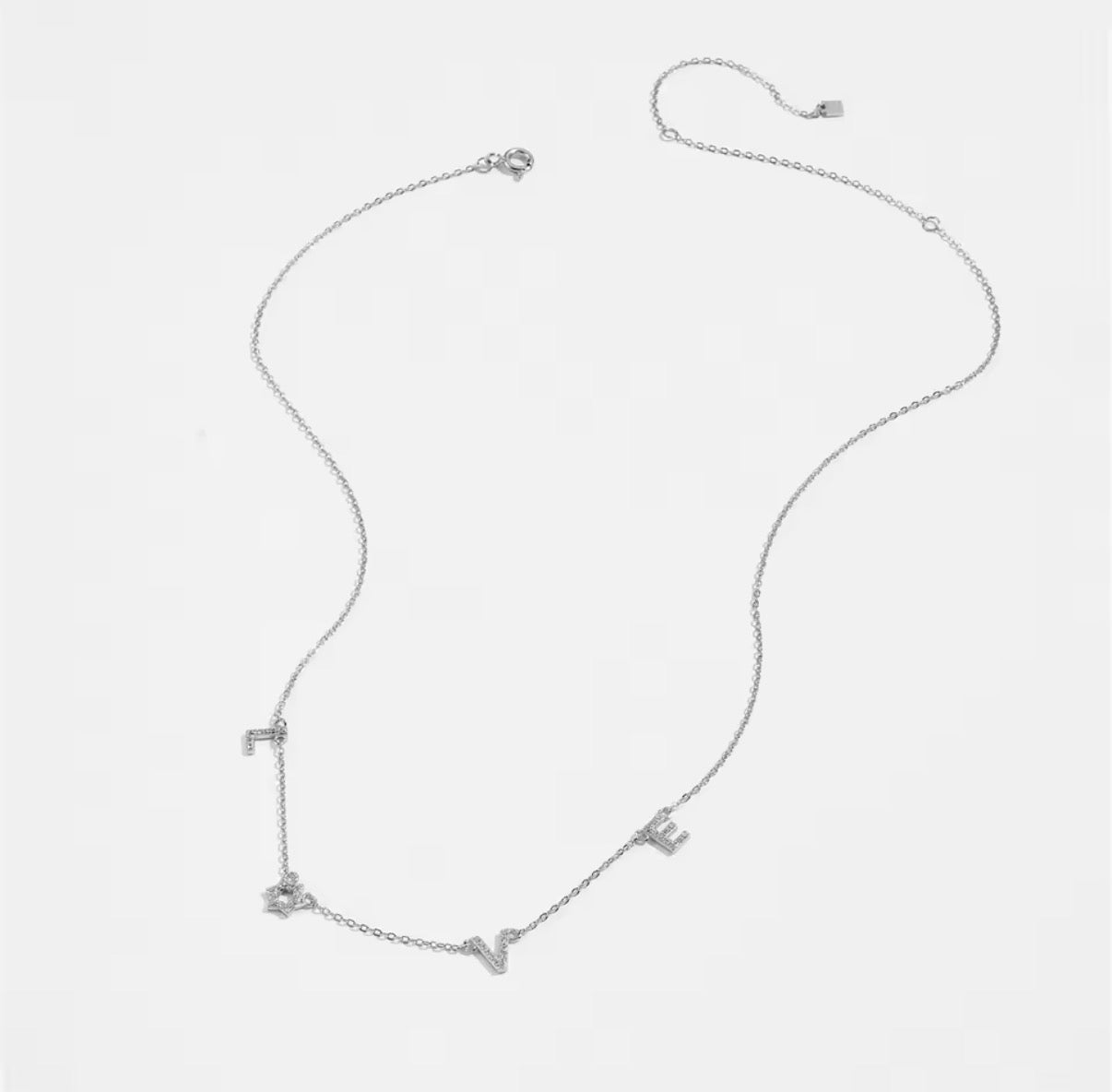 Love Necklace | Silver