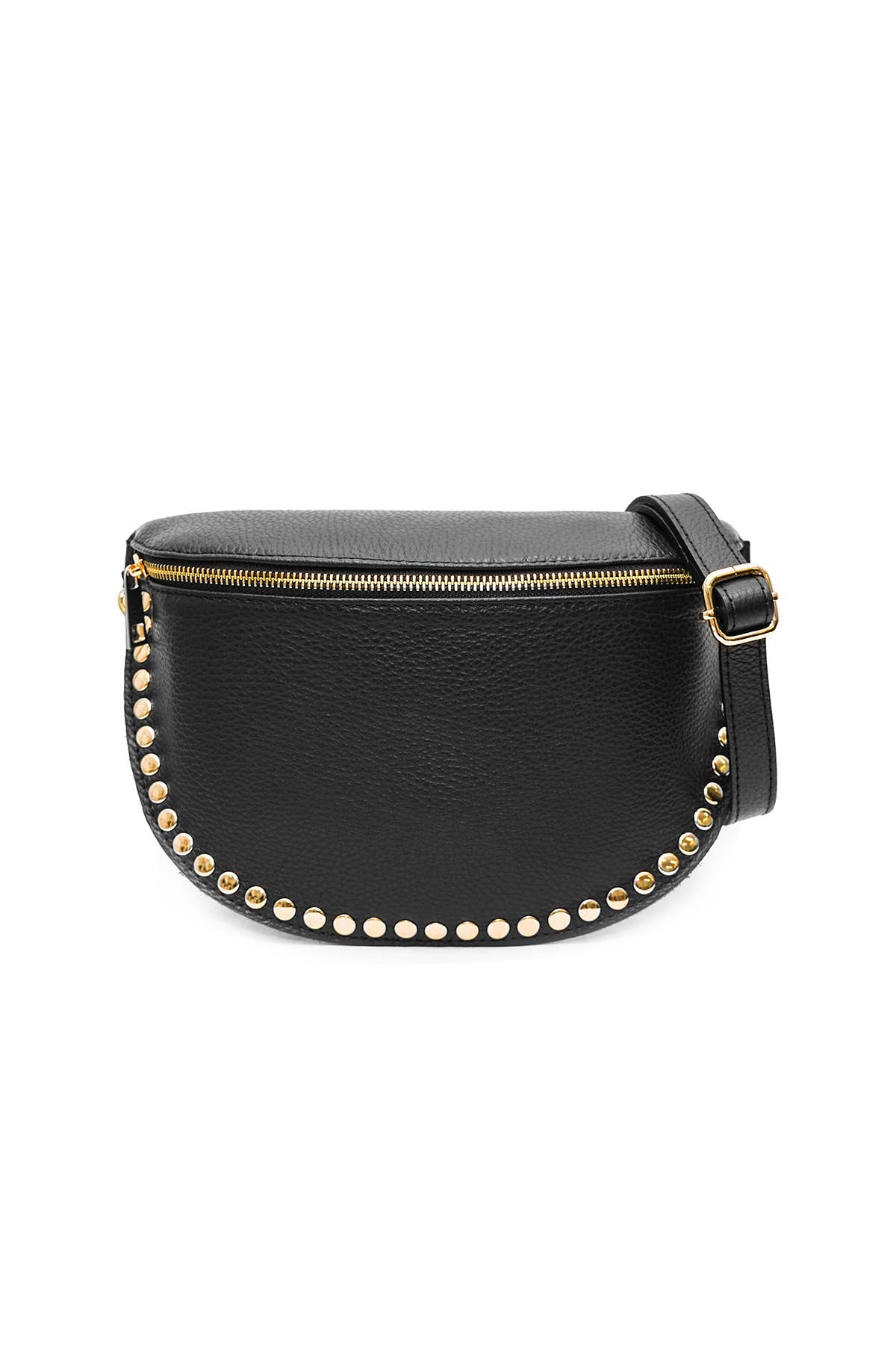 Harley Studded Leather Sling Bag | Navy