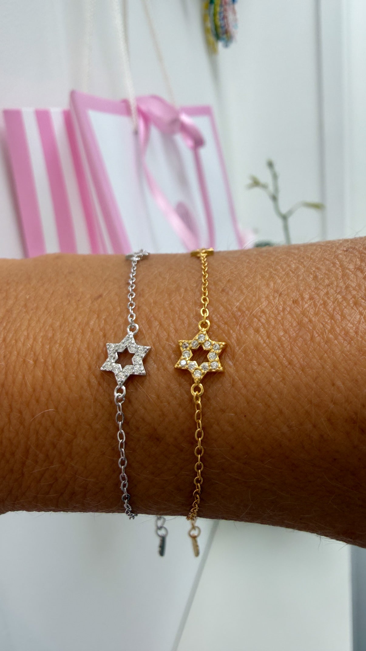 PRE-ORDER Double Star Bracelet | Gold or Silver