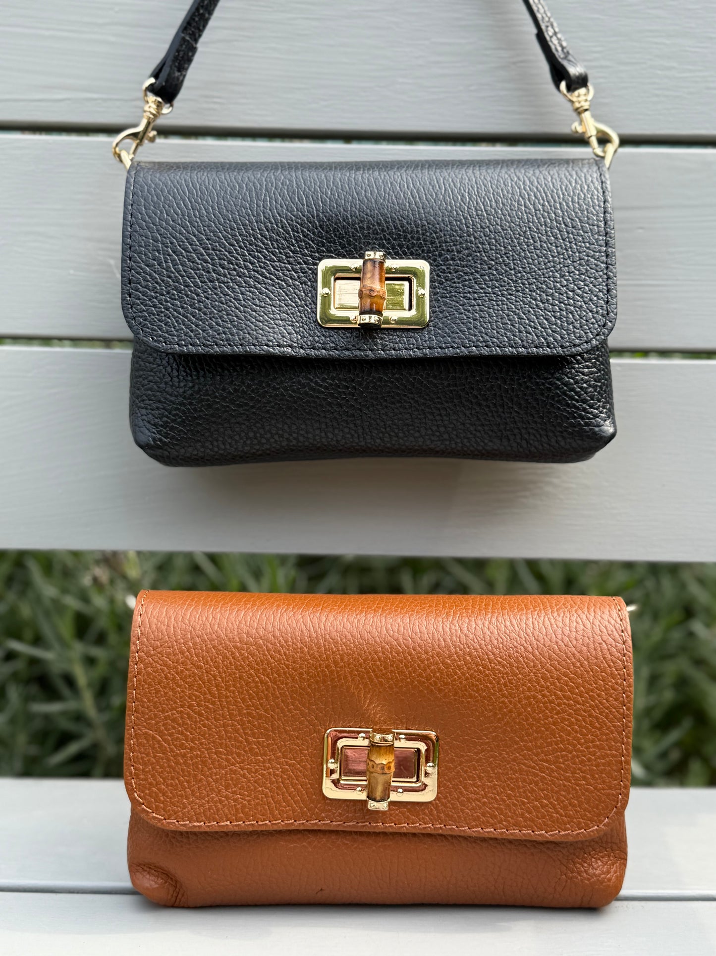 Emilia 3-in-1 Leather Bag | Tan
