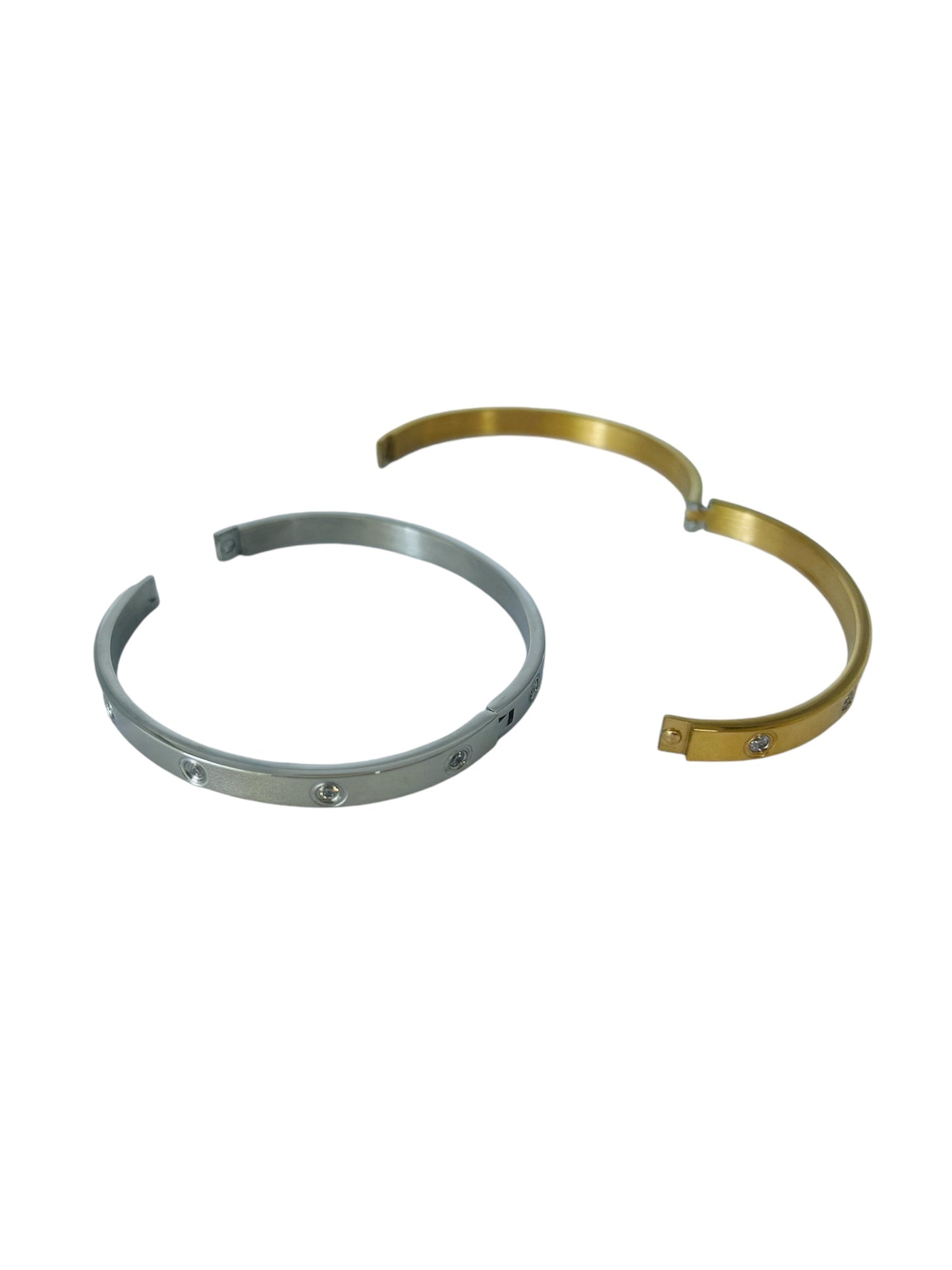 Amore Bangle Bracelet | Gold