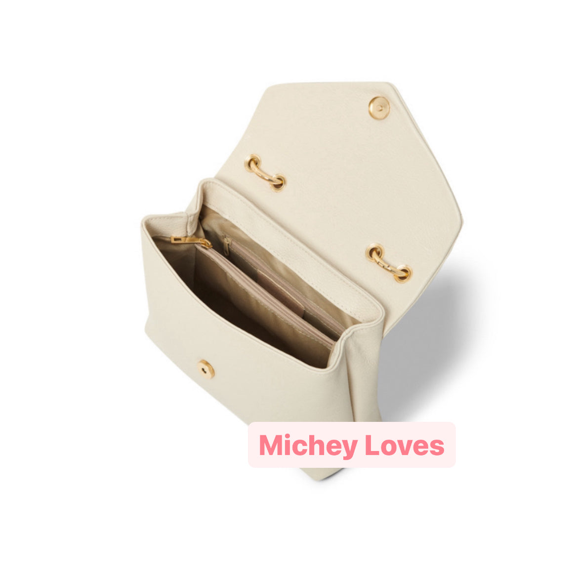 Rimini Envelope Leather Bag | Tan