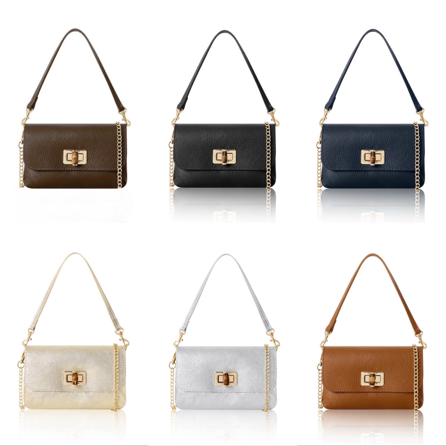 Emilia 3-in-1 Leather Bag | Tan