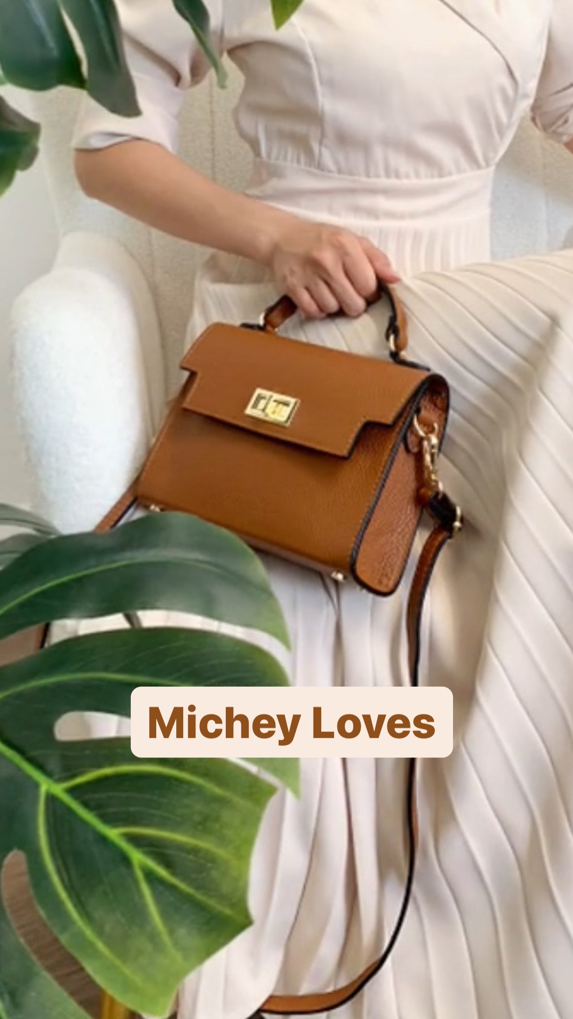 Firenze Leather Box Bag | Red