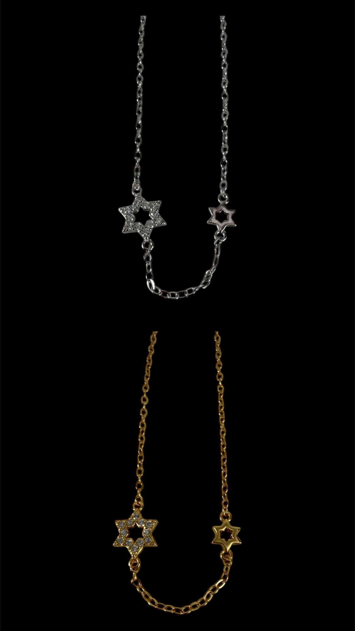 PRE-ORDER Double Star Bracelet | Gold or Silver