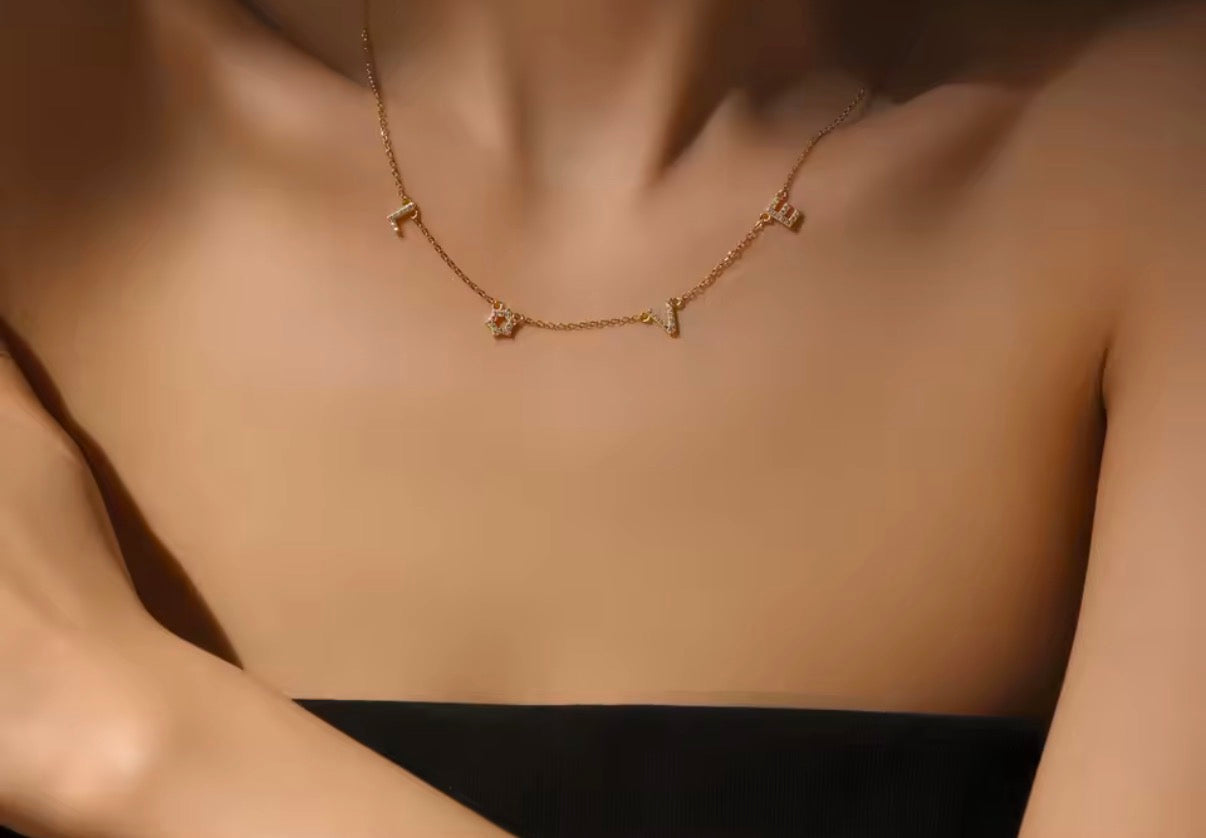Coming Soon - Love Necklace | Silver