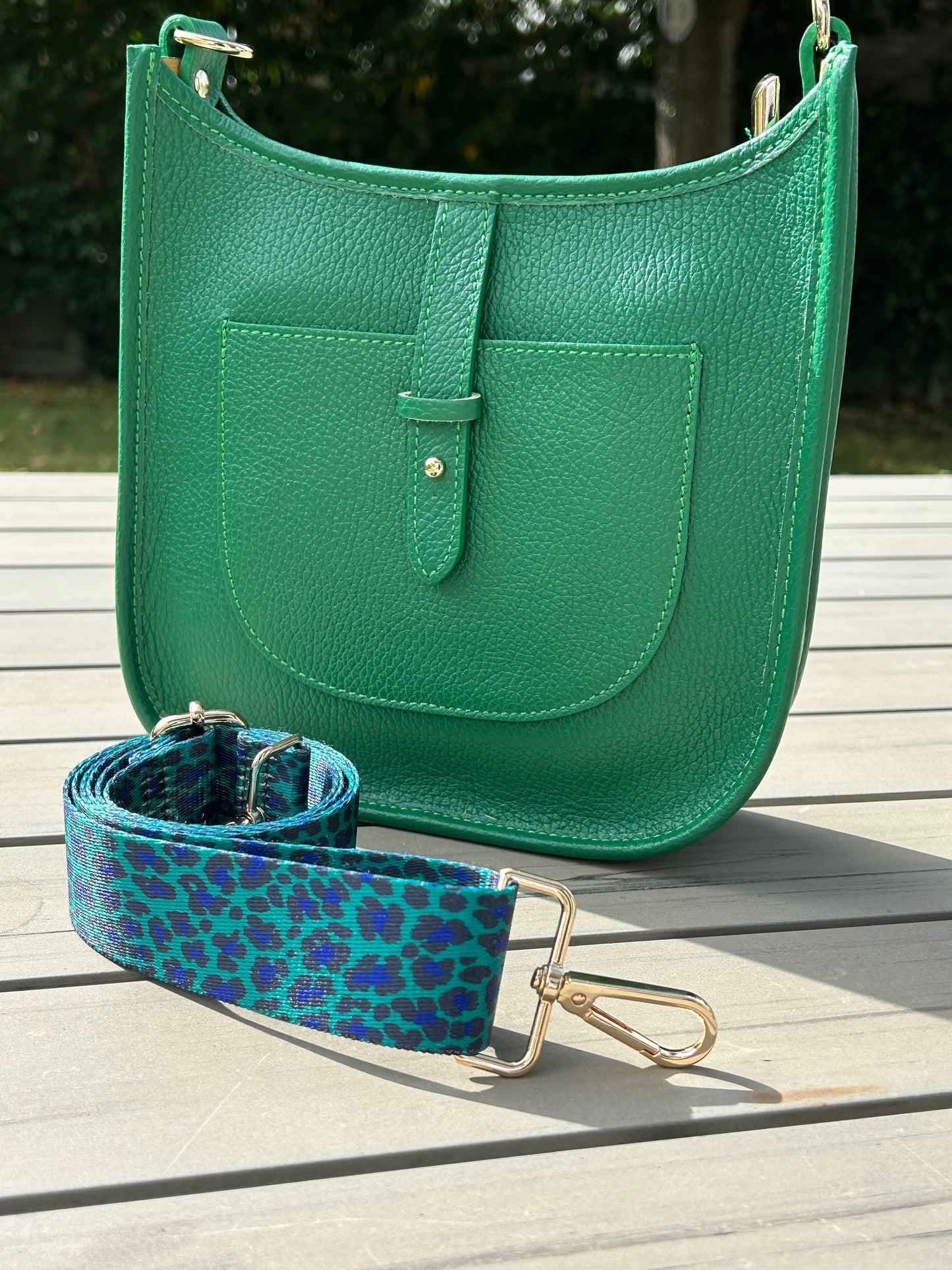 Portofino Leather Bag | Green