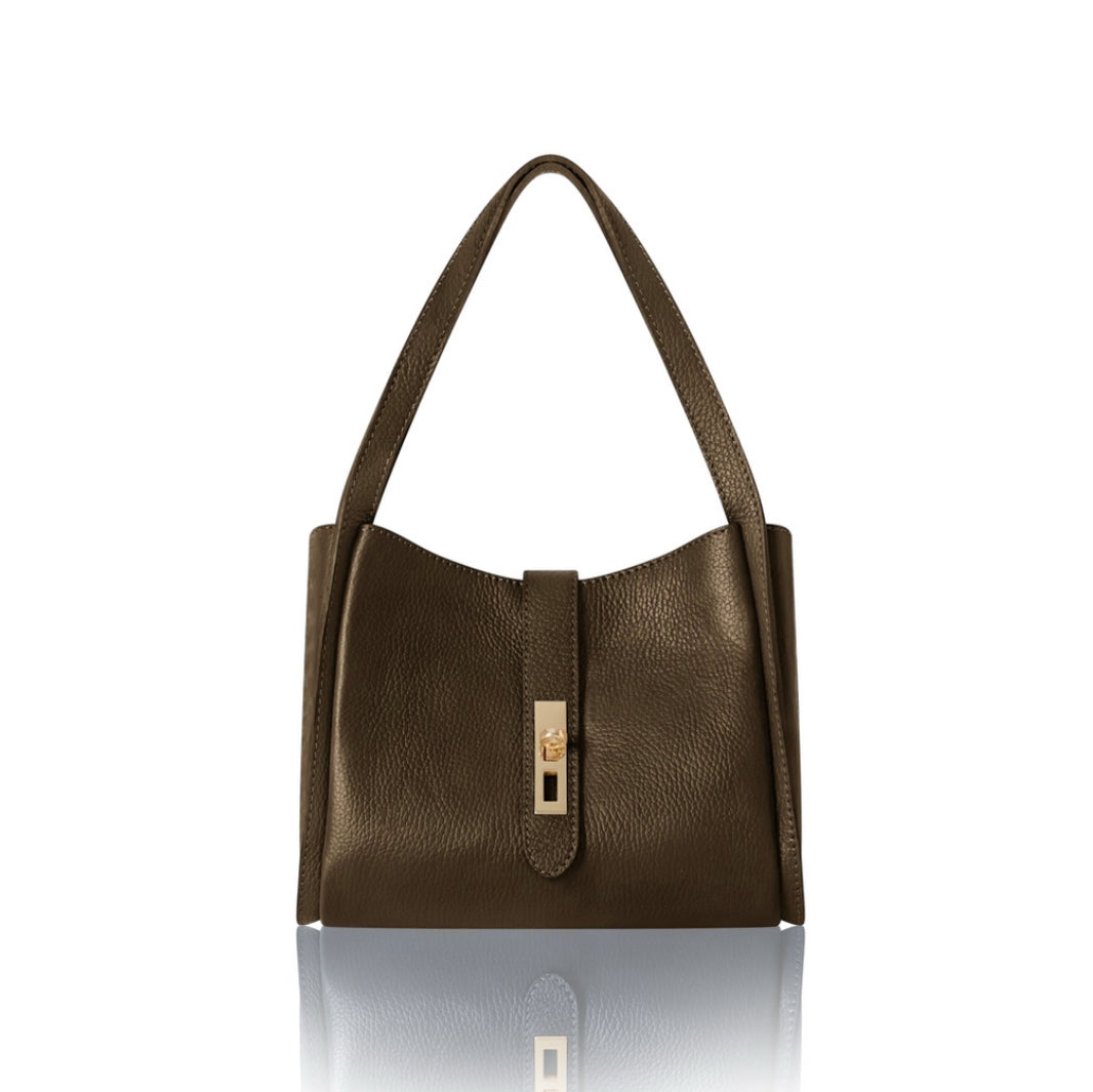 Amalfi Multi Compartment Bag | Chocolate Brown