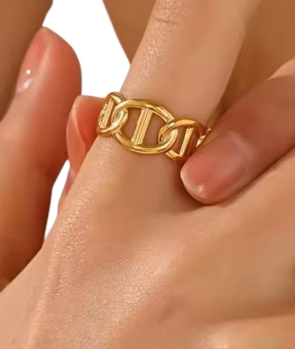 Chain Link Ring
