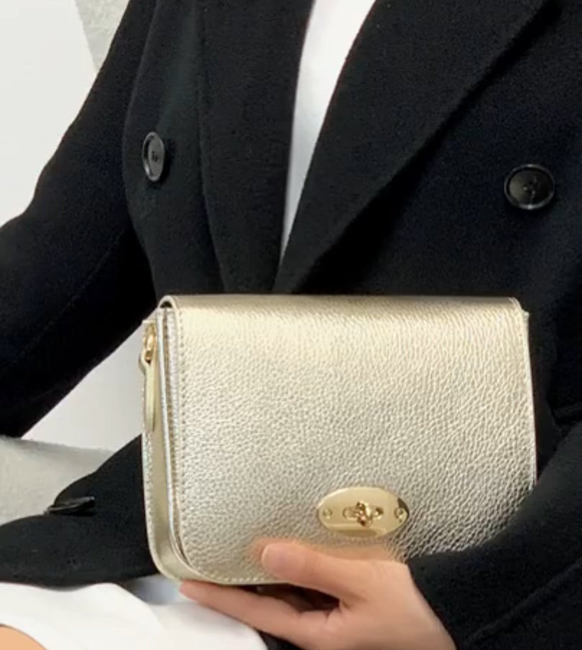 Palermo Leather Bag | Black