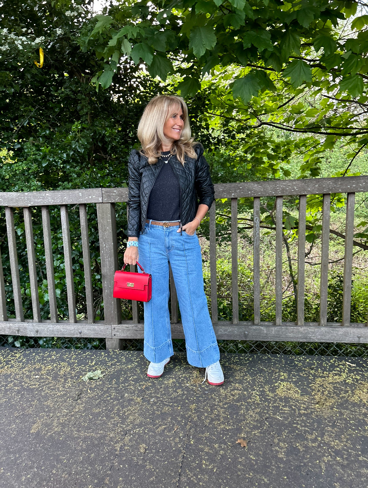 Firenze Leather Box Bag | Red