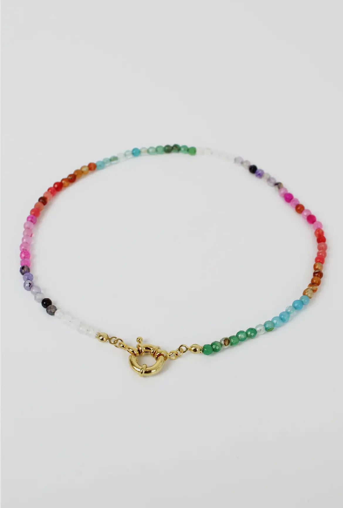 Rainbow Clasp Necklace