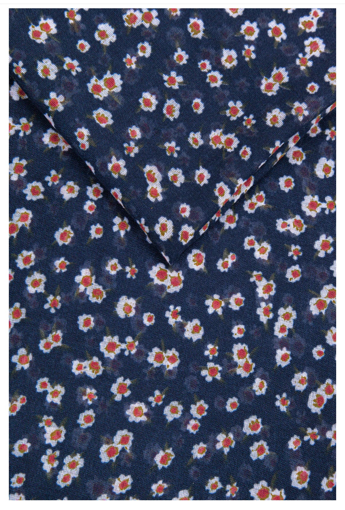 Ditsy Scarf | Navy