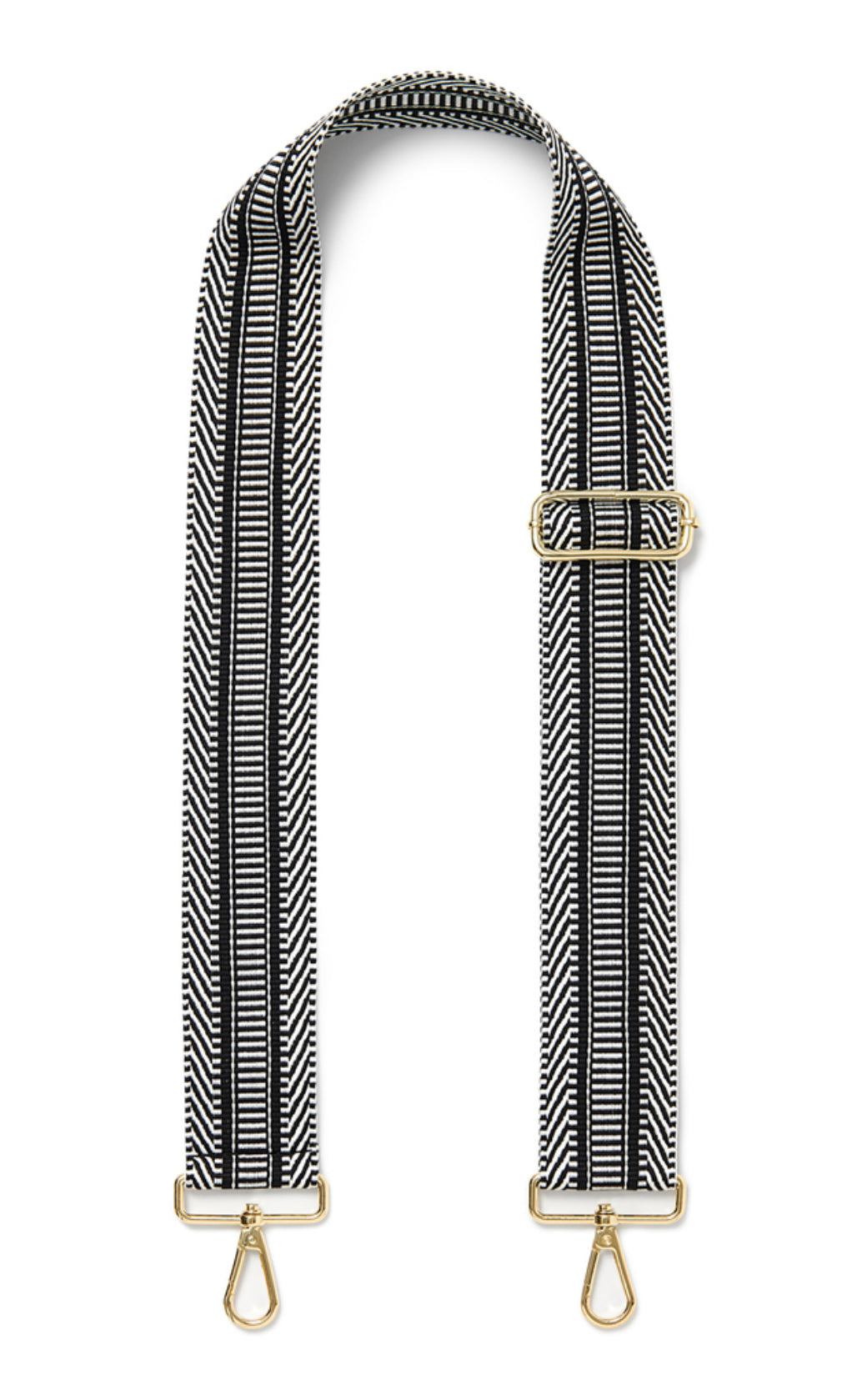 Aztec Bag Strap | Black & White