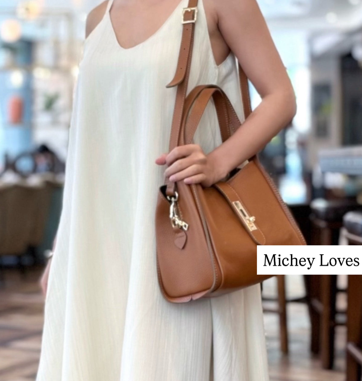 Amalfi Multi Compartment Bag | Chocolate Brown