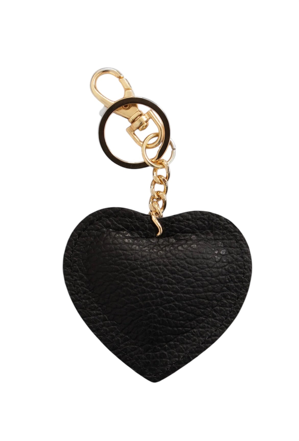 Love Heart Keyring | Black