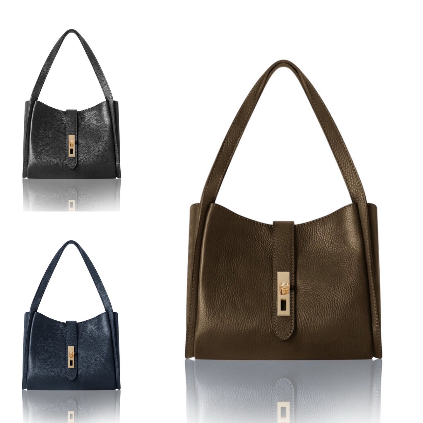 Amalfi Multi Compartment Bag | Navy