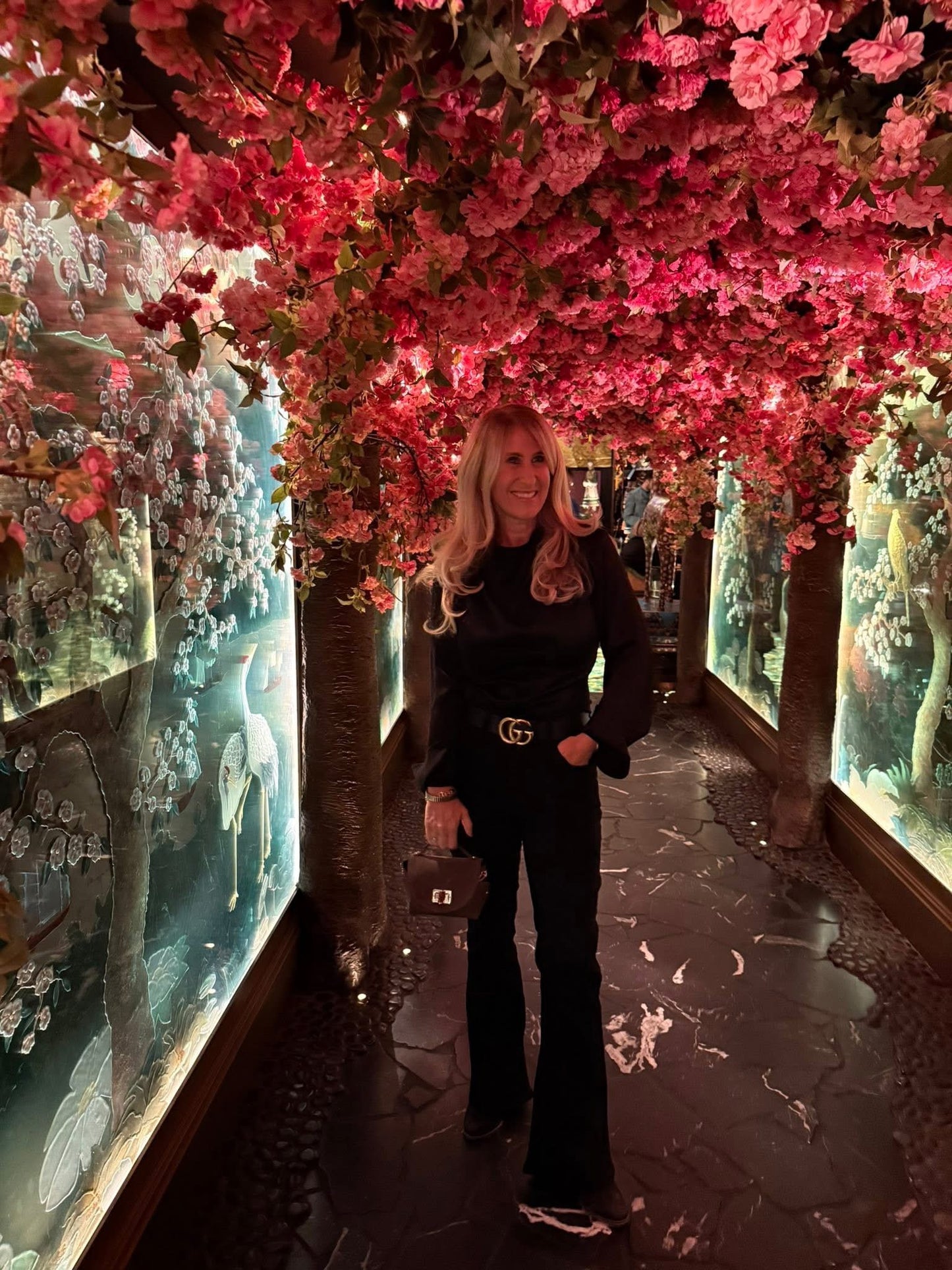 Milano Mini Leather Bag | Navy