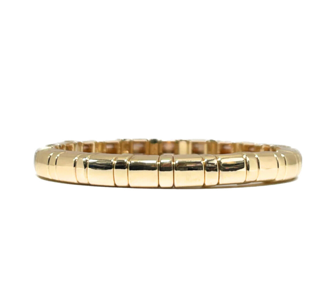 Miyuki Tile Bracelet | Gold