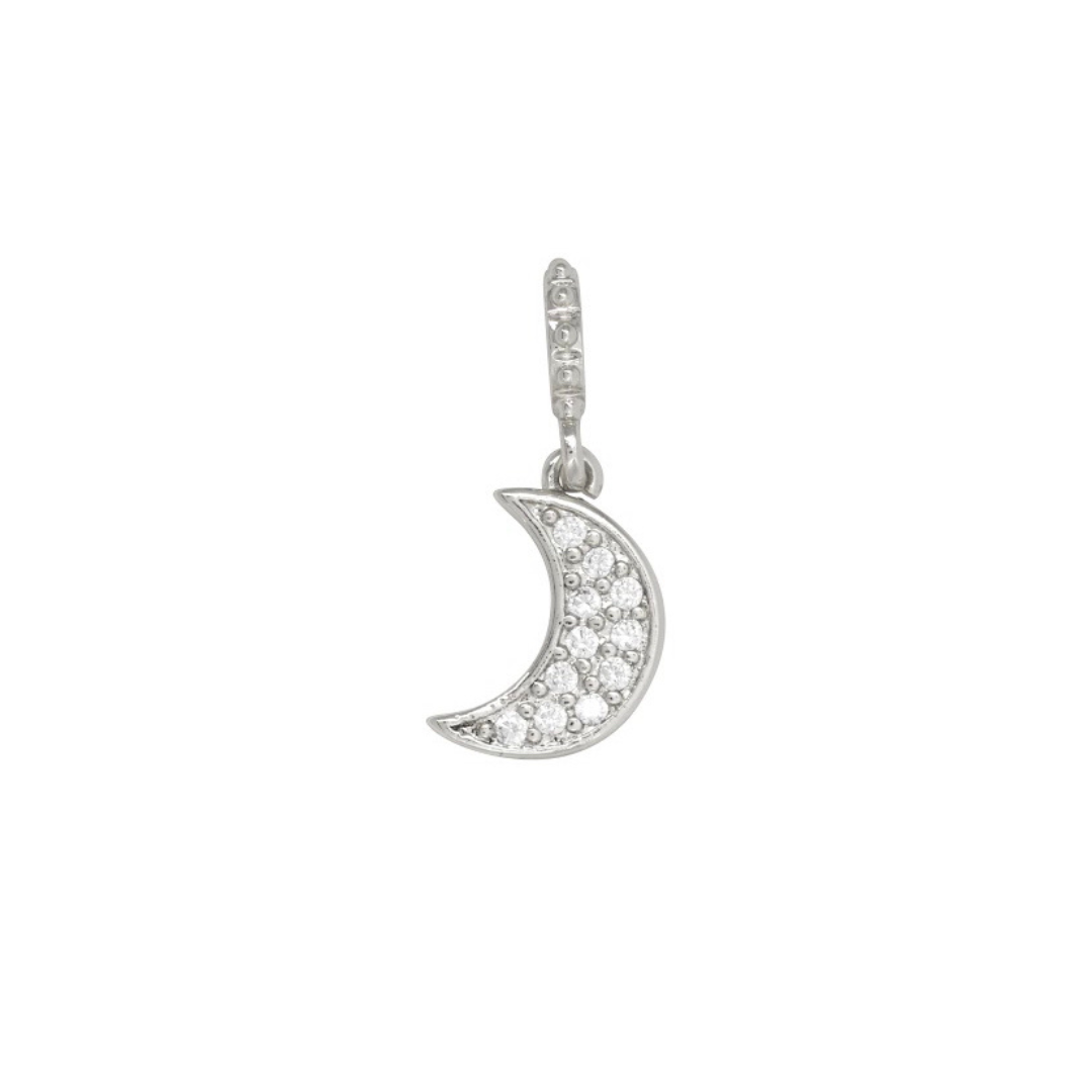 Charley Moon Charm | Silver