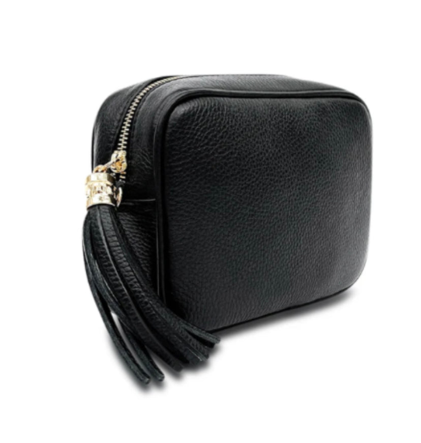 Lottie Leather Camera Bag | Black