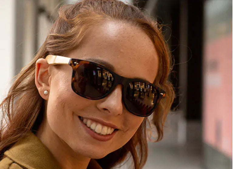 Polarised Sunglasses | Tortoiseshell & Bamboo