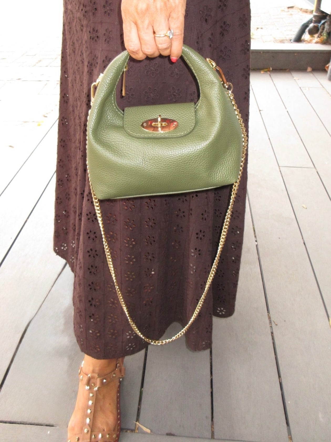The Modena Leather Bag | Tan