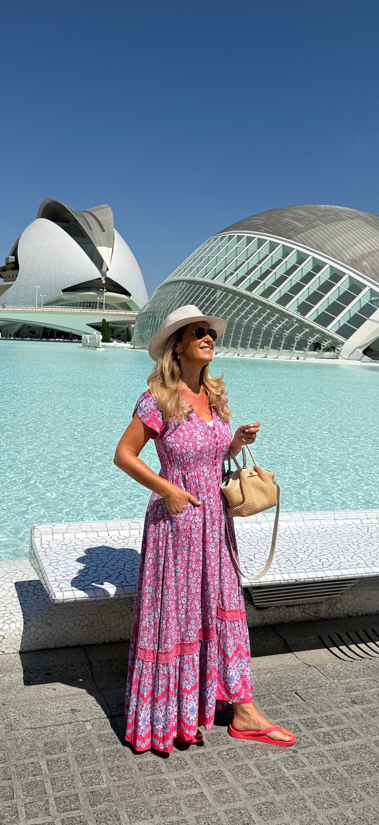 The Positano Raffia & Leather Tote Bag | Tan