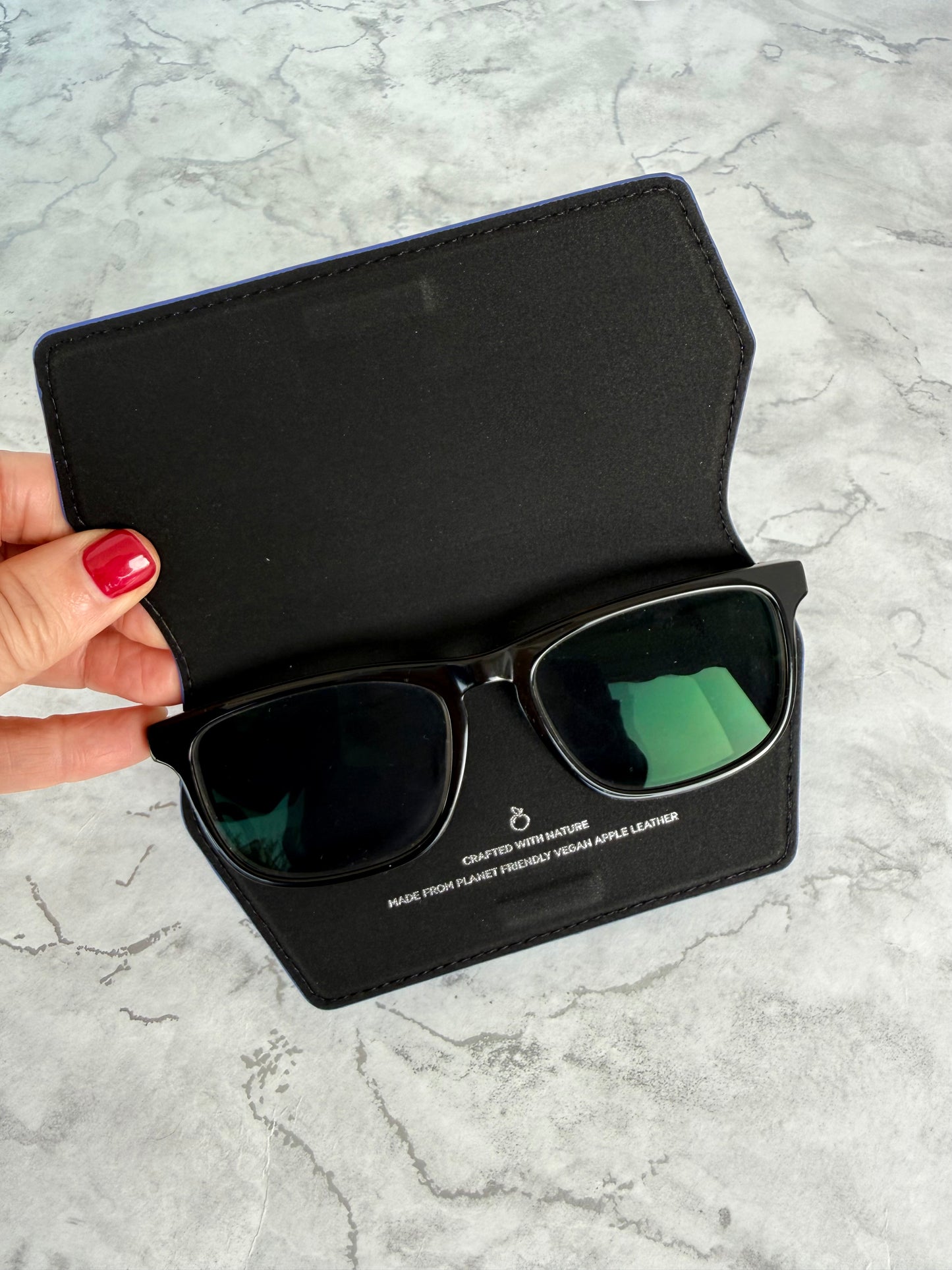 Slim Glasses Case | Black