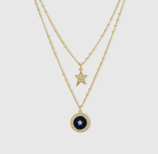 Nebula Necklace | Navy