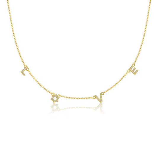 Coming Soon - Love Necklace | Gold