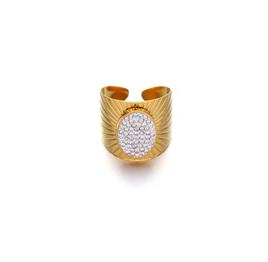 Jemima Rhinestone Ring