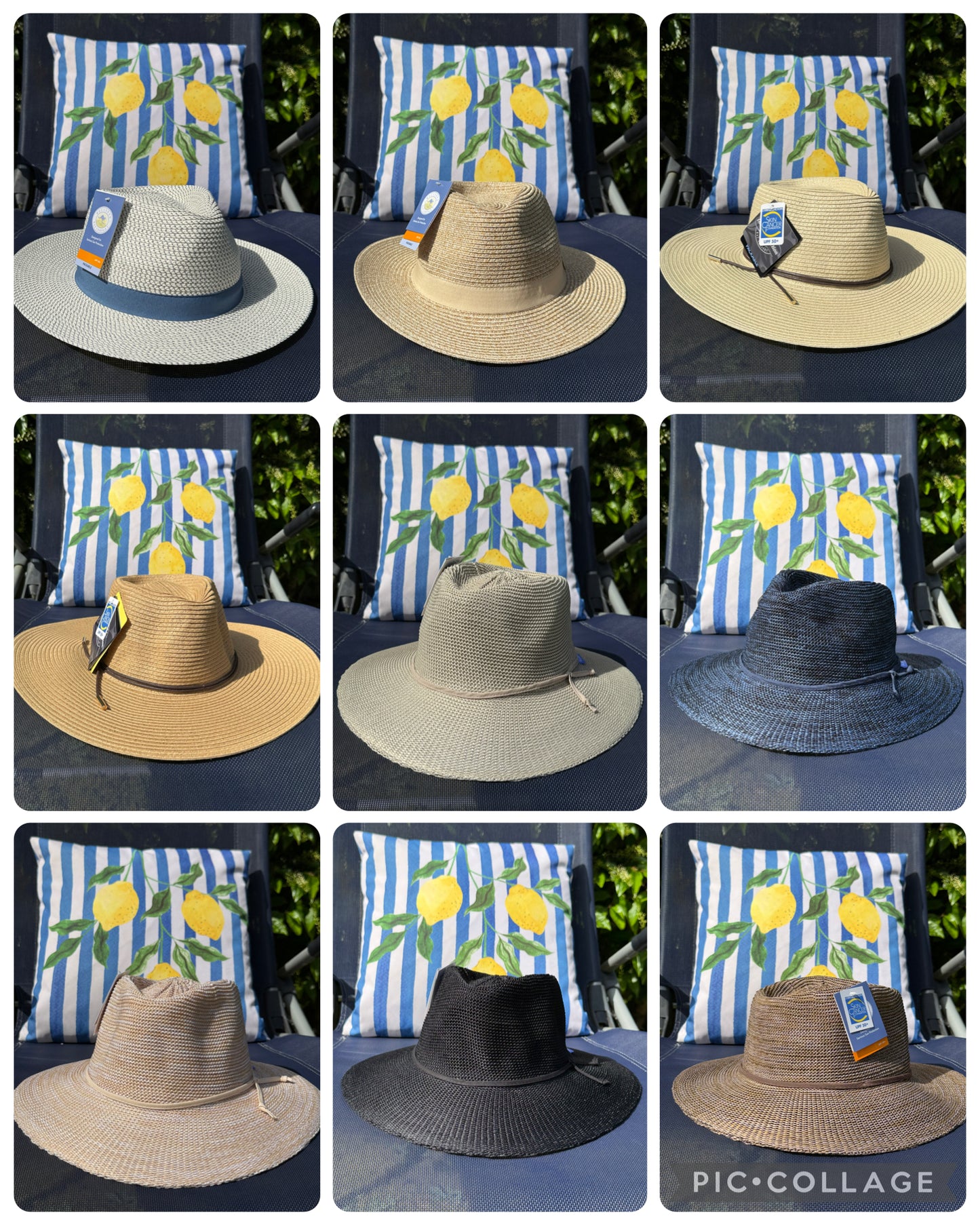 Seville Sun Hat (UPF50+ & Packable) | Black