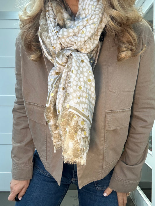 Roxie Scarf | Taupe