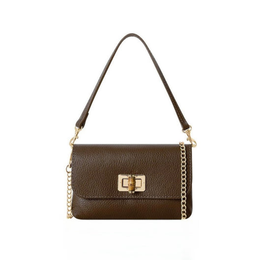 Emilia 3-in-1 Leather Bag | Chocolate Brown