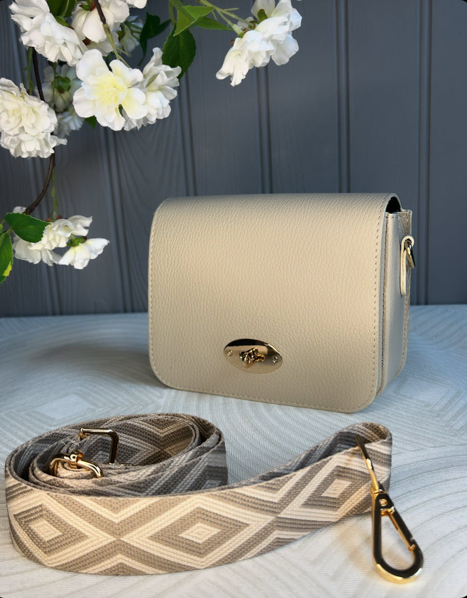 Palermo Leather Bag | Cream