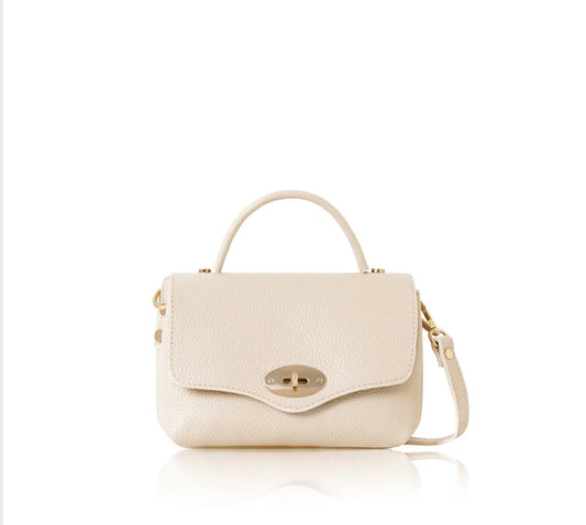 Como Leather Bag | Cream