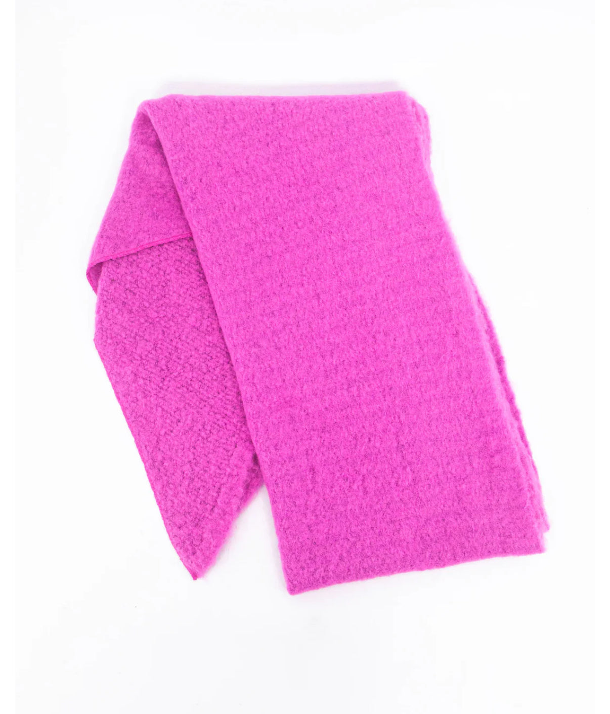Pinkalicious Asymmetric Textured Heavyweight Scarf