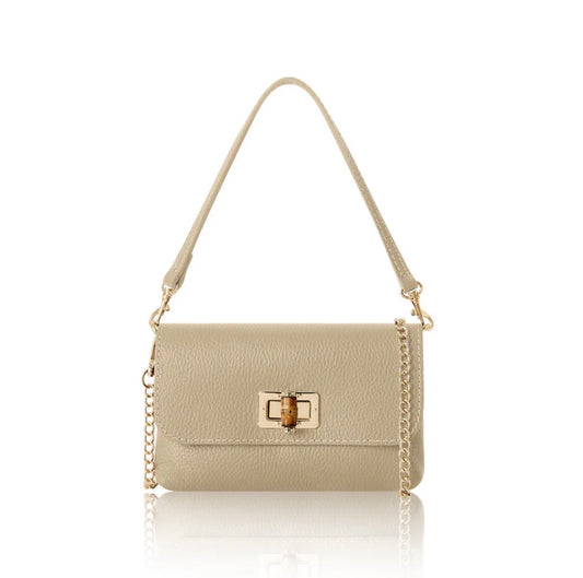 Emilia 3-in-1 Leather Bag | Taupe