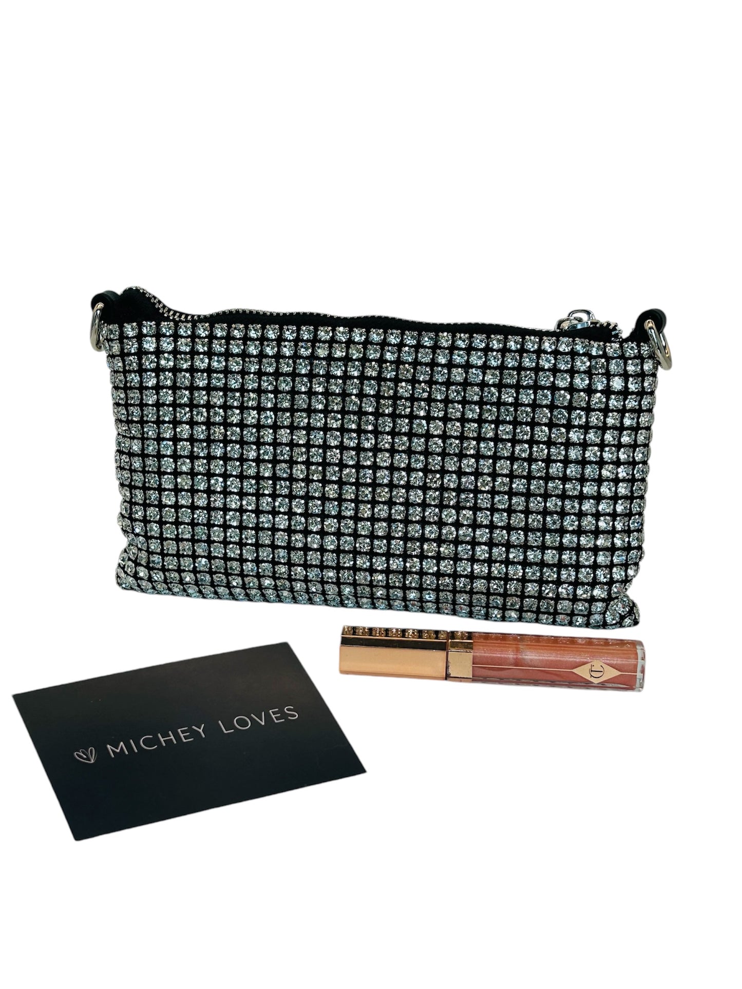 Frosty Clutch Bag | Silver