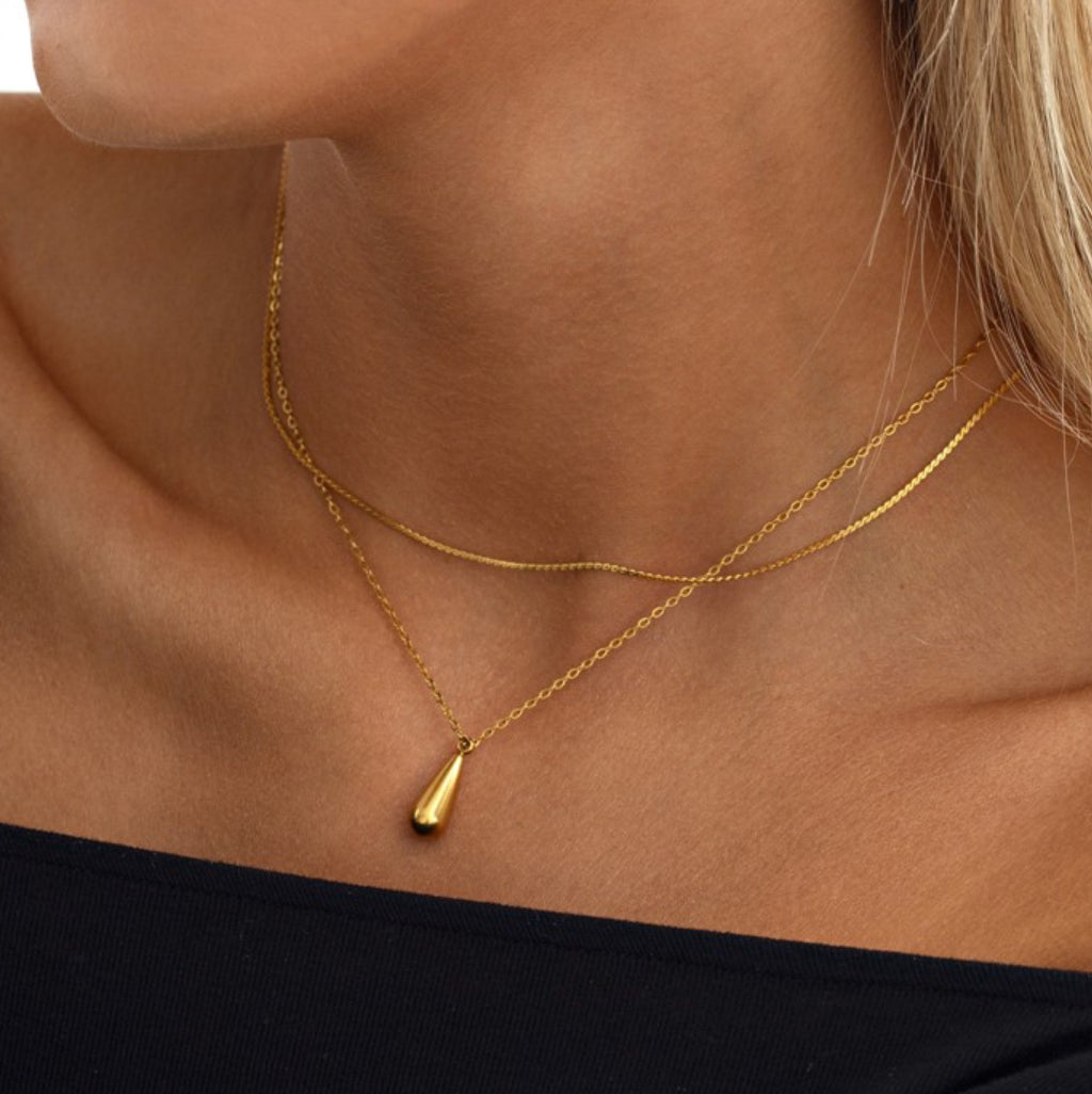 Elsa Necklace | Gold