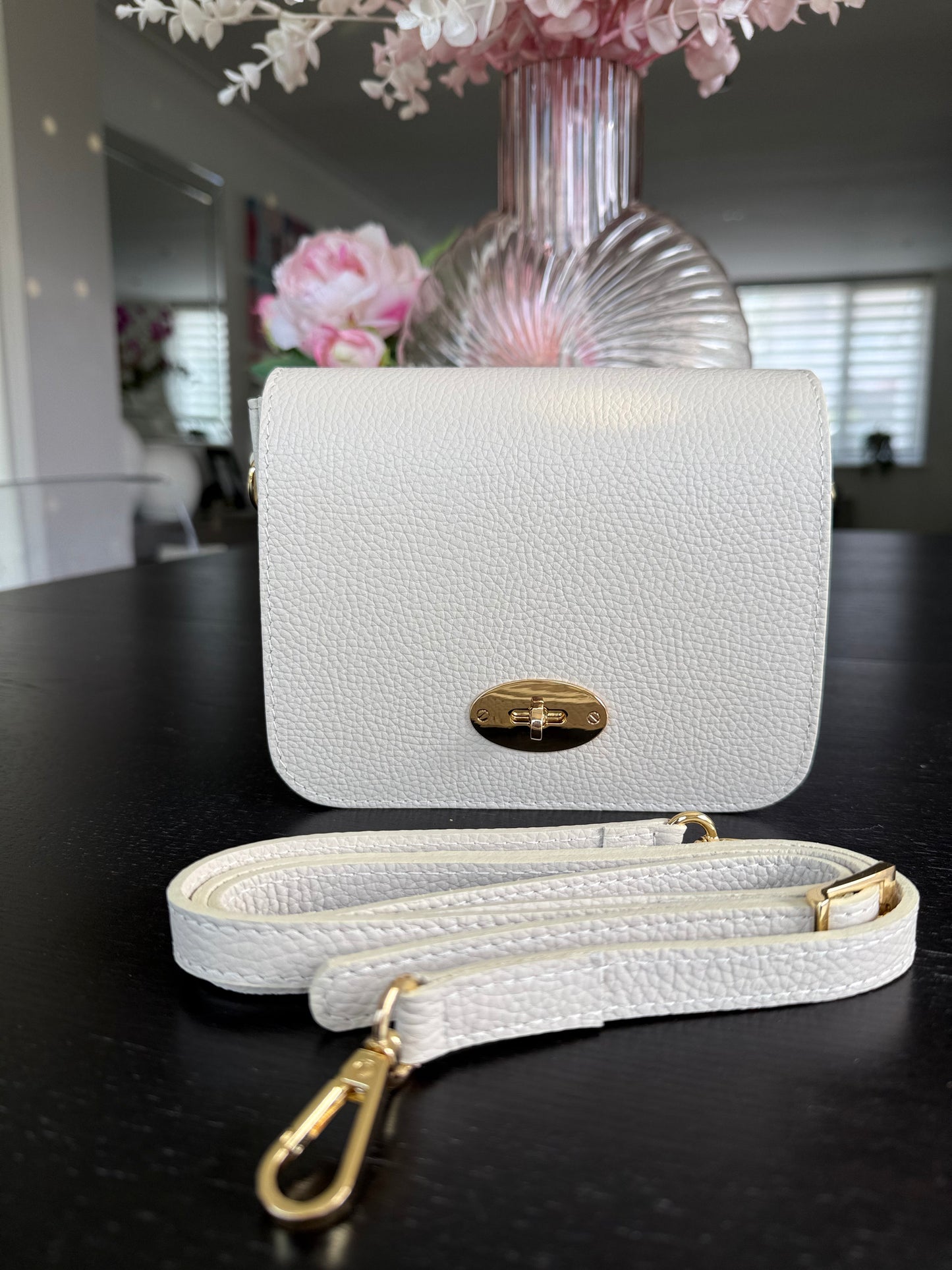 Palermo Leather Bag | Cream