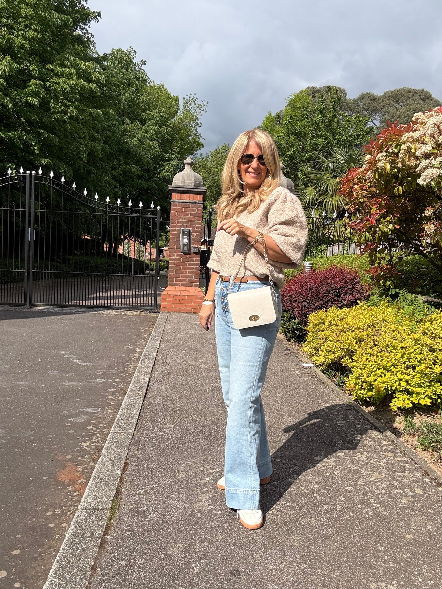 Palermo Leather Bag | Cream
