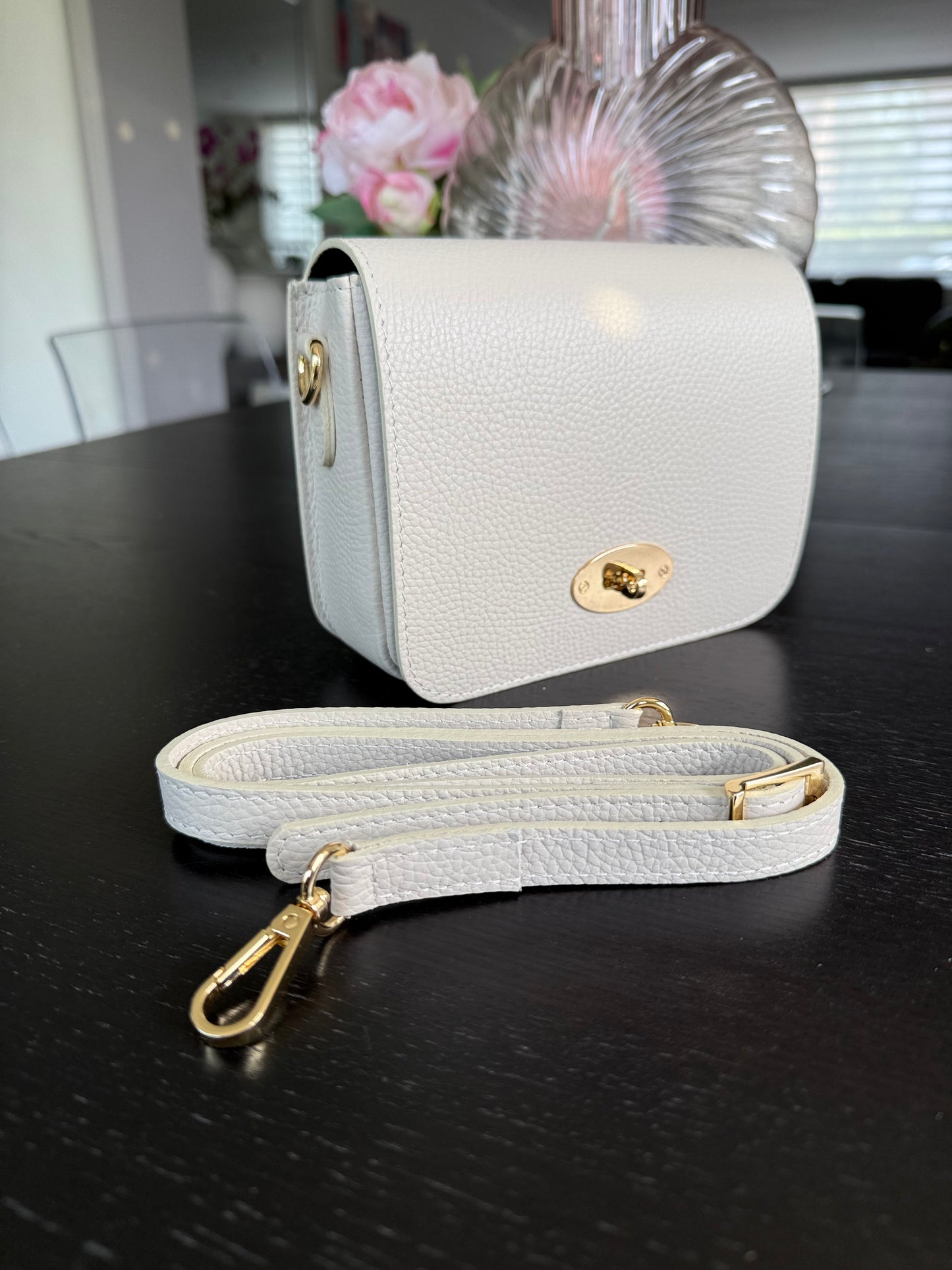 Palermo Leather Bag | Cream